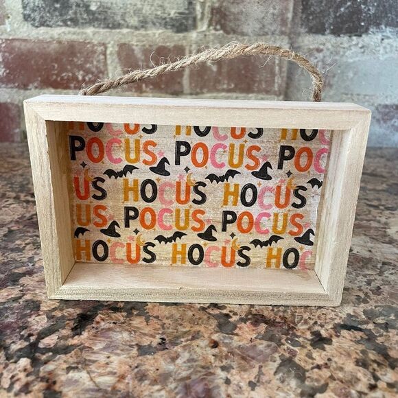 Hocus Pocus Rectangle Shadow Box - Picture 1 of 2